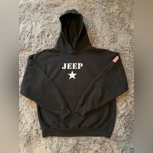 custom made Jeep hoodie- Size L